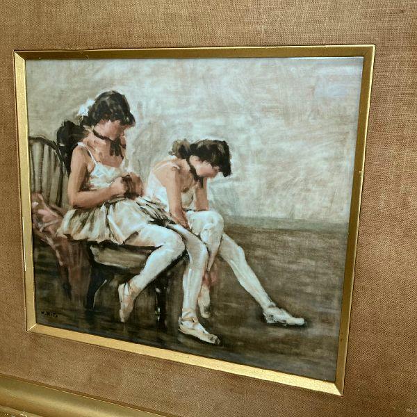 50sヴィンテージ*オールドノリタケ*古い 陶板画*鬼頭鍋三郎 画伯*額装*美術 50sヴィンテージ*Noritake オールドノリタケ*古い 陶板画*鬼頭鍋三郎 画伯*