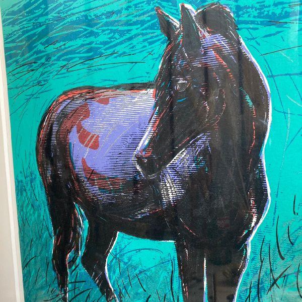 ≫真作保証*森岡完介 Kansuke MORIOKA 作*直筆サイン入り 大版 シルク