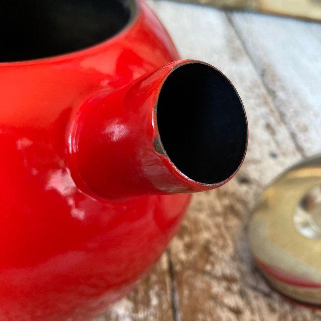 VINTAGE ≫Copco コプコ*ホーロー トマト ケトル*琺瑯 やかん VINTAGE ≫Copco コプコ*ホーロー トマト ケトル*琺瑯 やかん