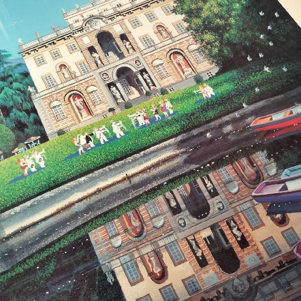 90s ヴィンテージ HIRO YAMAGATA ヒロ ヤマガタ 大判 額装 アート