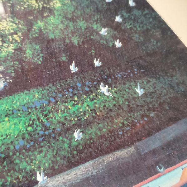 90s ヴィンテージ HIRO YAMAGATA ヒロ ヤマガタ 大判 額装 アート