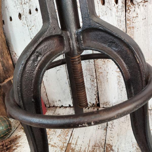 VINTAGE ヴィンテージ インダストリアル アイアン スツール 鉄脚 昇降