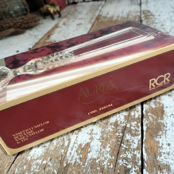 イタリア ヴィンテージ未使用 ロイヤルクリスタルロック RCR社 フラワーベース VINTAGE イタリア ヴィンテージ 未使用 ロイヤルクリスタルロック RCR