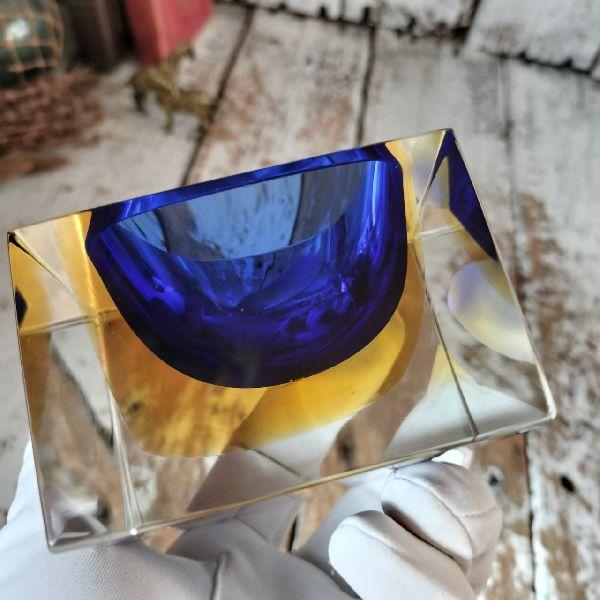 VINTAGE イタリア 60-70s ヴィンテージ V.A.M. MURANO ムラーノ ガラス