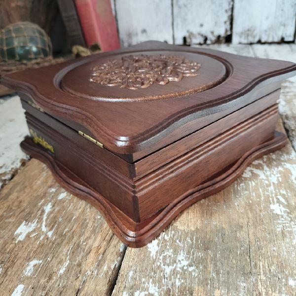 ヴィンテージ yoshikawa オルゴール アクセサリーケース ミラー 鏡付 VINTAGE ヴィンテージ yoshikawa オルゴール アクセサリーケース