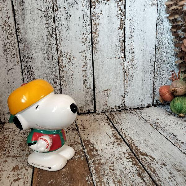 ヴィンテージ 未使用 ピーナッツ Denz SNOOPY スヌーピー 貯金箱 PEANUTS 90s ヴィンテージ 未使用 ピーナッツ Denz SNOOPY スヌーピー