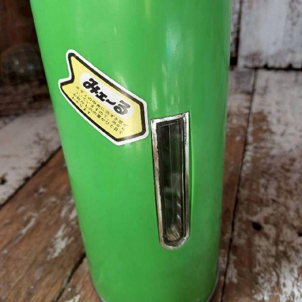 象印（ZOJIRUSHI） 70s ヴィンテージ 魔法瓶 水筒 0.9L グリーン 緑
