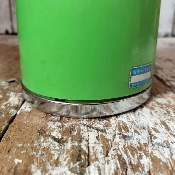 象印（ZOJIRUSHI） 70s ヴィンテージ 魔法瓶 水筒 0.9L グリーン 緑