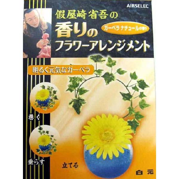 白元 明るく元気なガーベラ！假屋崎省吾の香りのフラワーアレンジメント！ 6個 |  | 01