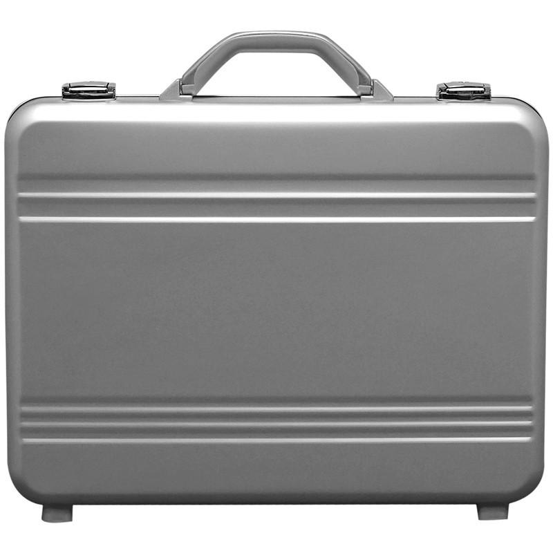 アルミ製 アタッシュケース Mサイズ B4サイズ対応 シルバー 軽量モデル
