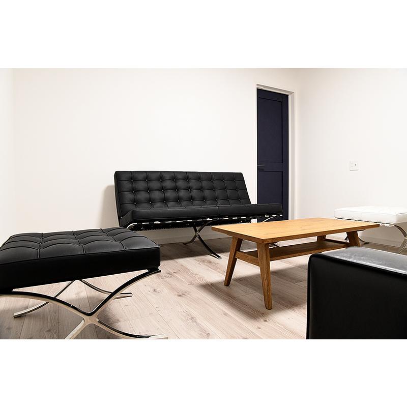 ミース・ファン・デル・ローエ バルセロナチェア オットマン