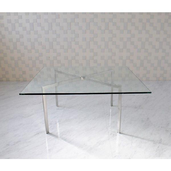 バルセロナテーブル ミース・ファンデルローエ ローテーブル センターテーブル ダイニングテーブル ガラステーブル | ミース・ファン・デル・ローエ