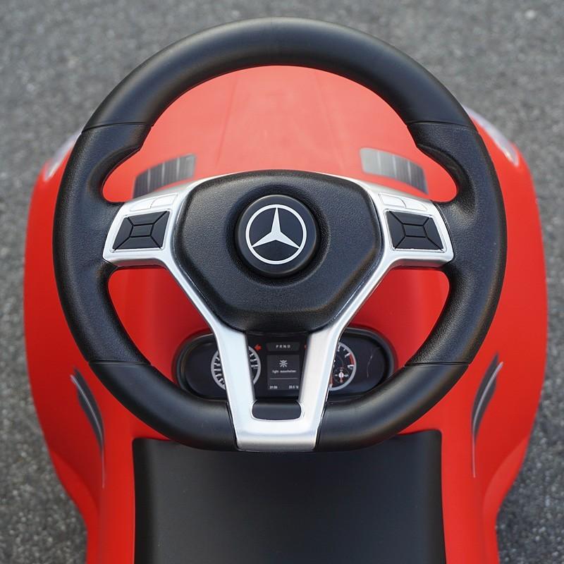 メルセデスベンツ正規ライセンス ベンツ mercedes-benz SLK 55 AMG  足けり乗用玩具 レッド 赤 足蹴り式 子供用 キッズカーの画像