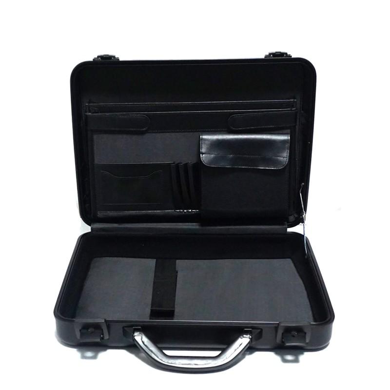 アルミ製 アタッシュケース Mサイズ B4サイズ対応 色ブラック 軽量