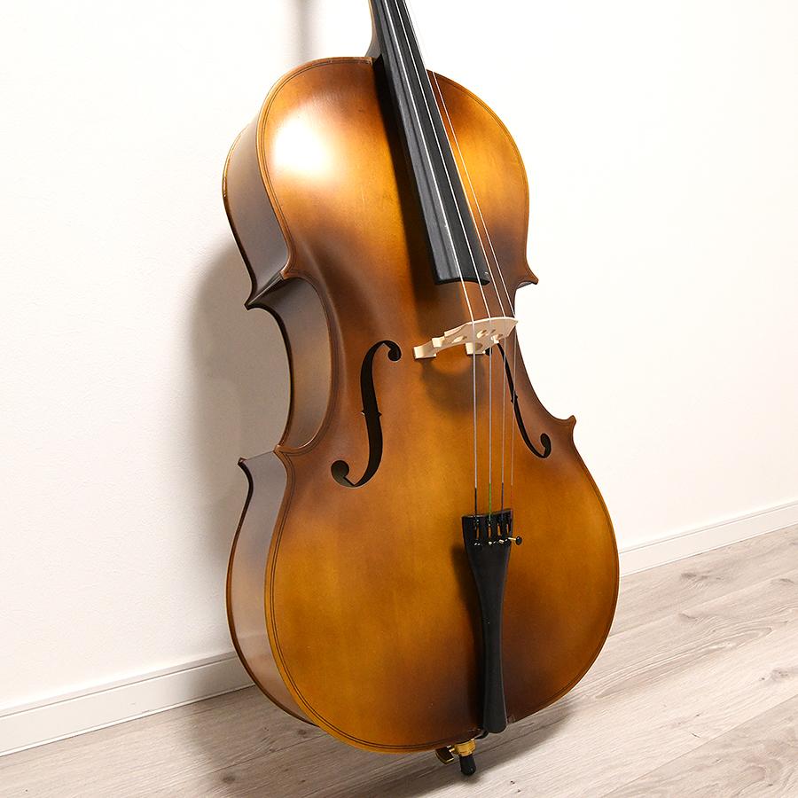 チェロ 初心者入門5点セット 本体 弓 松脂 駒 ケース cello 入門 チェロ 初心者入門5点セット 本体 弓 松脂 駒 ケース cello 入門