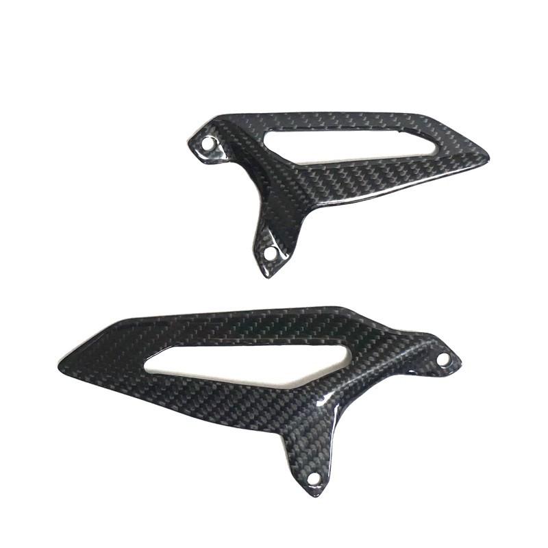 カーボン製 ヒールプレートドゥカティ 899 1199 1299 959 パニガーレ ドライカーボン製 Ducati Carbon panigale