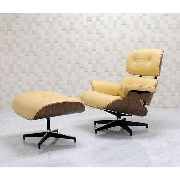 ①美品　イームズ　ウォールナット　ラウンジチェア　オットマン　ソファ　EAMES ①美品 イームズ ウォールナット ラウンジチェア オットマン ソファ