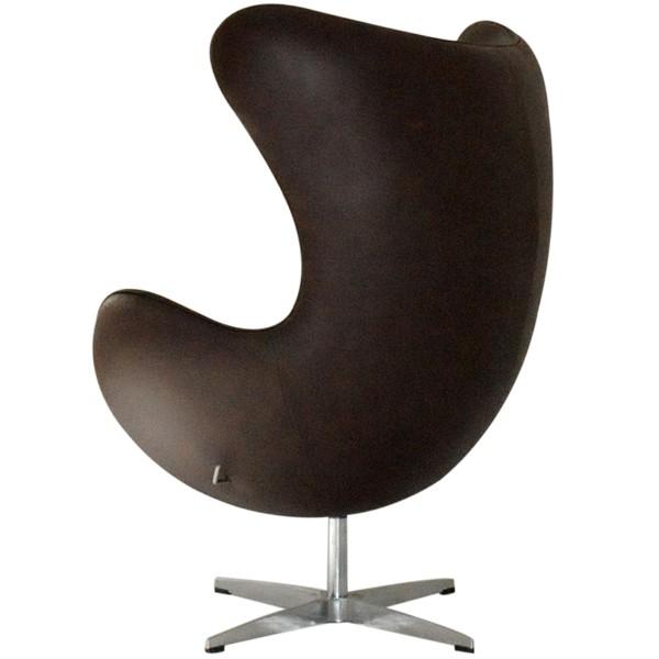 ARNE JACOBSEN（アルネ ヤコブセン） エッグチェア レザー ダーク