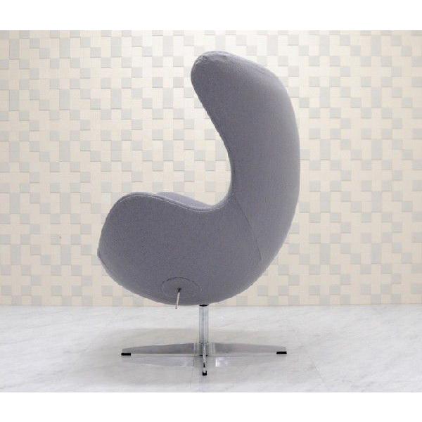 ARNE JACOBSEN エッグチェア ライトグレー ファブリック仕様 ARNE JACOBSEN エッグチェア ライトグレー ファブリック仕様