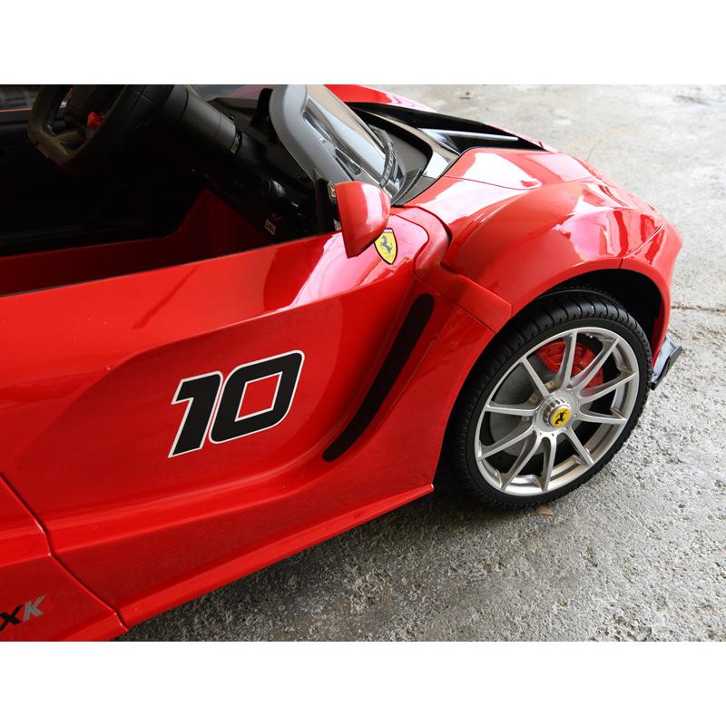 フェラーリ正規ライセンス  FXXK ラフェラーリレーシングバージョン　電動乗用玩具 リモコン操作可能 Ferrari La Ferrari キッズカー ラジコン｜treasure-com｜06