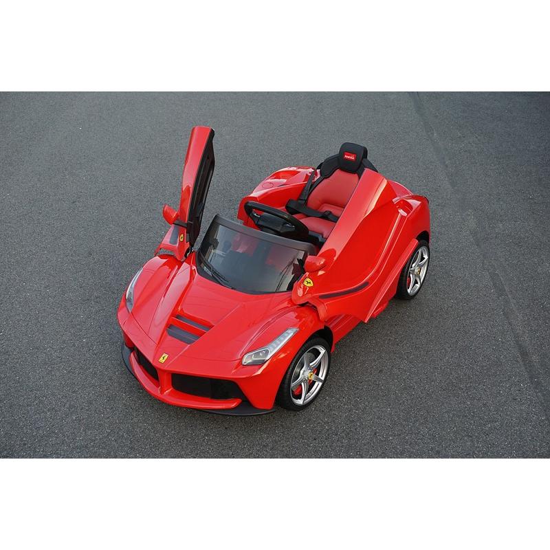 フェラーリ正規ライセンス ラフェラーリ　電動乗用玩具 リモコン操作可能 Ferrari LaFerrari キッズカー 電動カー スポーツカー  スーパーカー ラジコン