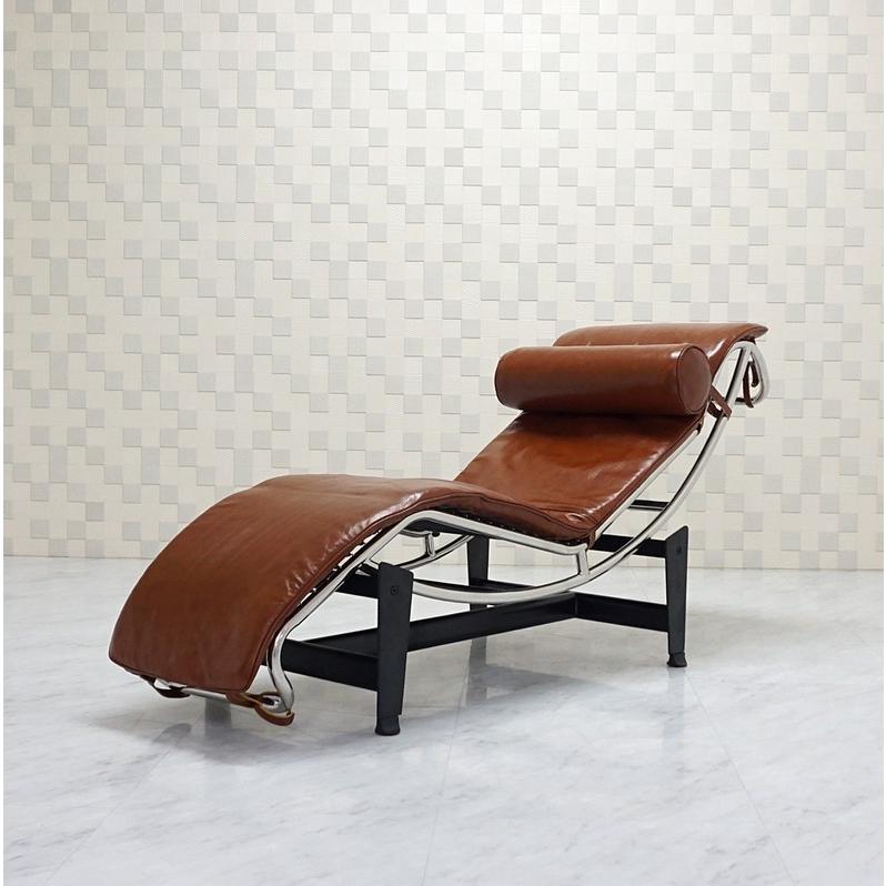 ル・コルビジェ LC4 シェーズロング 本革仕様 タン Le Corbusier ル・コルビジェ LC4 シェーズロング 本革仕様 タン Le Corbusier