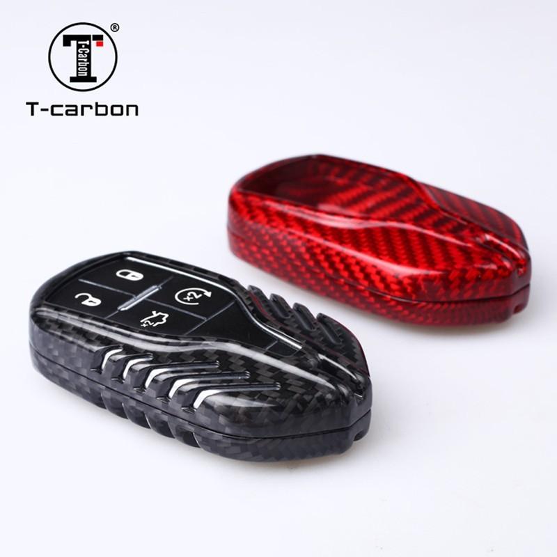 マセラティ カーボン製キーカバー 色ブラック リアルカーボン ドライ