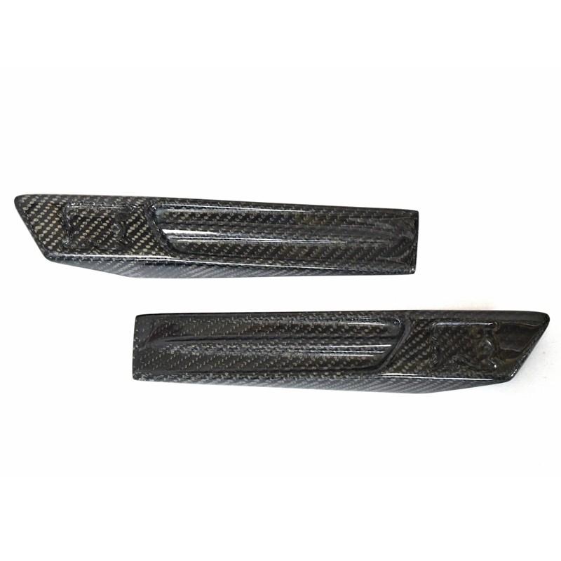 GT-R R35 カーボン製 サイドフェンダー エンブレム 左右2個セット  