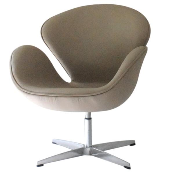 ARNE JACOBSEN スワンチェア アルネヤコブセン 本革 レザー モス