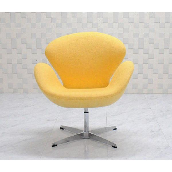 ARNE JACOBSEN（アルネ ヤコブセン） スワンチェア イエロー ソファ そ