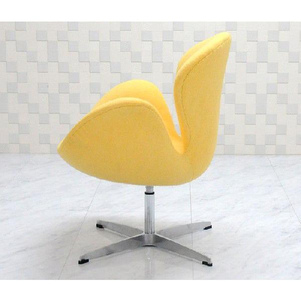スワンチェア　1人掛けソファ/パーソナルチェア　アルネヤコブセン ARNE JACOBSEN スワンチェア アルネヤコブセン イエロー ソファ