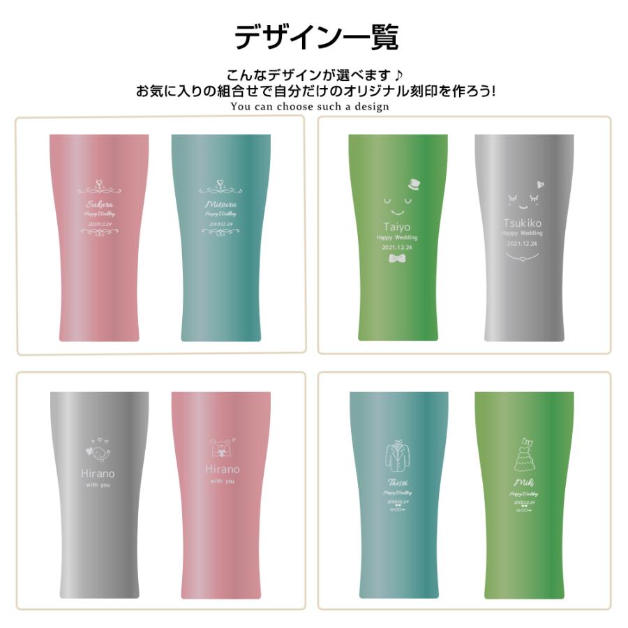 名入れ プレゼント 母の日 結婚祝い タンブラー 保温 保冷 お返し ペアギフトセット キャンディステンレスタンブラーat パステルマット 4ml Sttmb Cadpr 01 名入れギフトショップ トレジャー 通販 Yahoo ショッピング