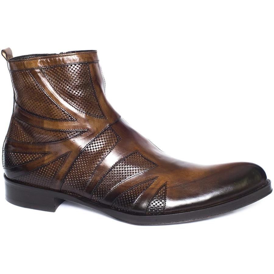 Jo Ghost 全国送料無料 Jo Ghost3964M Brown Leather Boots