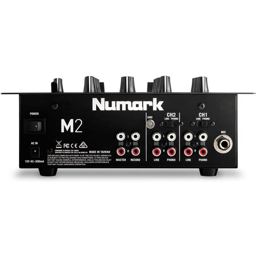 【お買得！】 Professional | BLACK M2 Numark Two-Channel E 3-band with Mixer Scratch その他楽器、手芸、コレクション