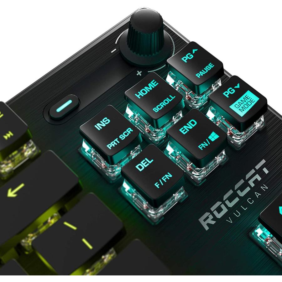 新しいエルメス Optical Compact Pro TKL Vulcan ROCCAT RGB Keyboard Gaming その他テレビゲーム