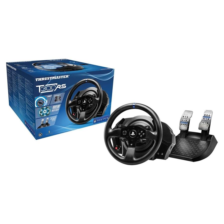Thrustmaster T300RS Racing Wheel PS4 PC Works Works With With PS5 Games 
