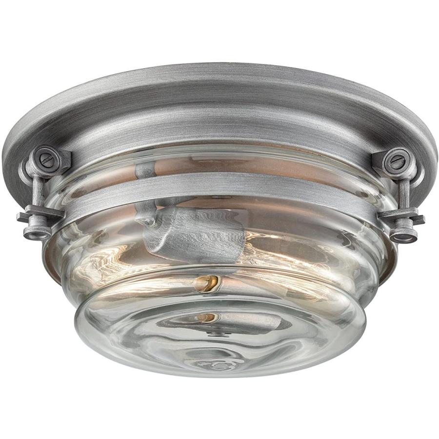 超美品 Elk Lighting 2 Riley 2 Weathered Zinc Flush Mount U Treasurehunter 通販 Yahoo ショッピング 楽天ランキング1位 Cfmi Tg