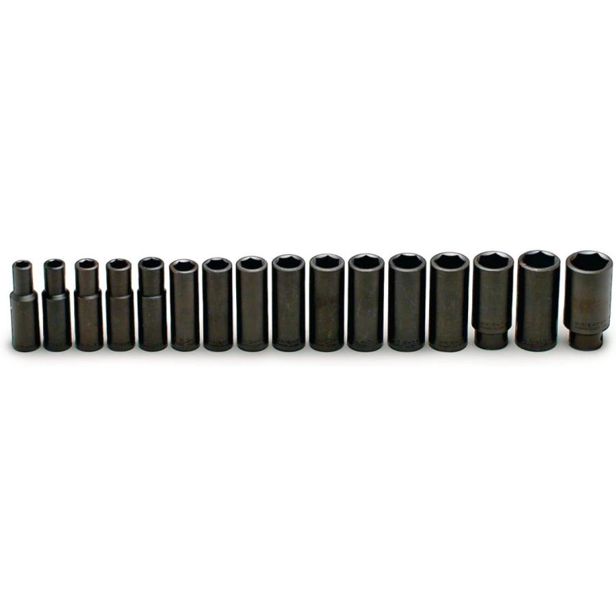 再入荷 Wright Tool 467 16 Piece 6 Point Deep Impact Metric Socket Set 即納最大半額 Karmagazine Net
