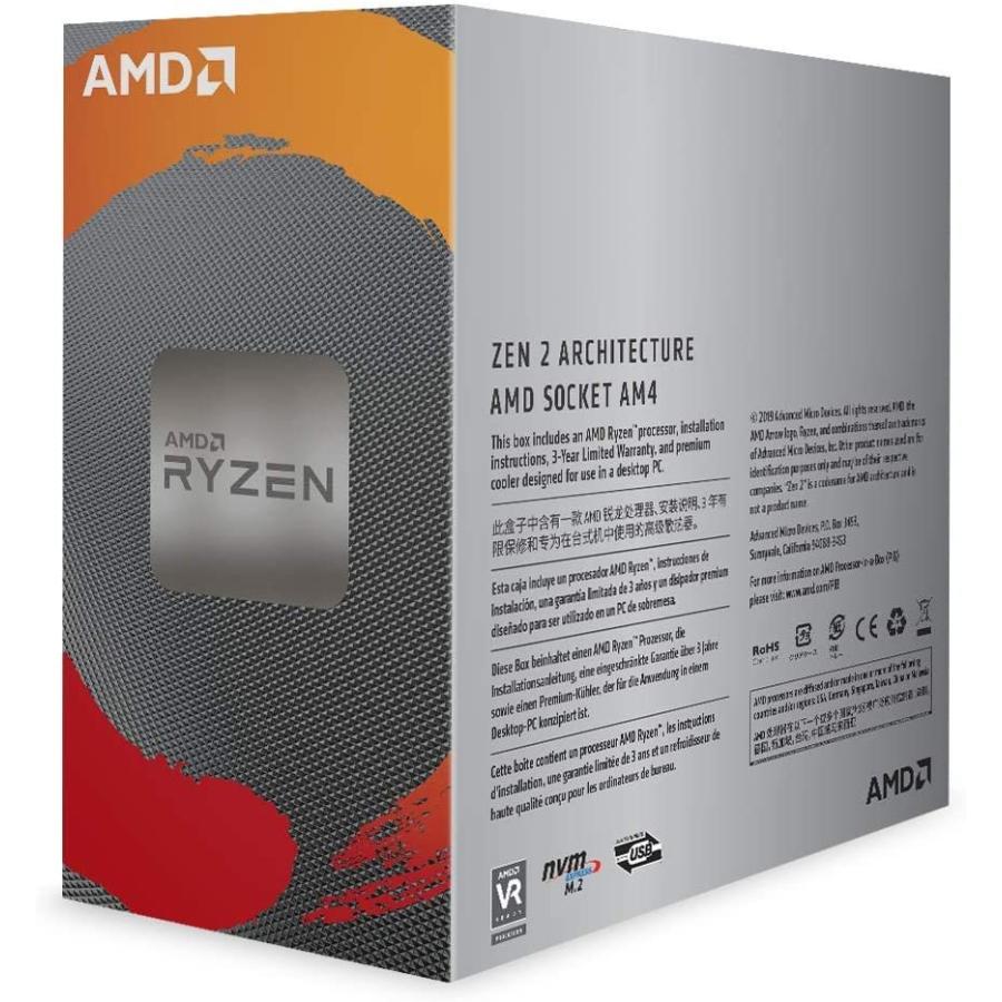 AMD Ryzen 5 3600 6-Core, 12-Thread Unlocked Desktop Processor with Wra