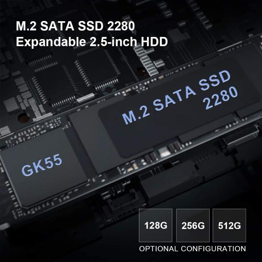 想像を超えての Mini Pc Gk55 Windows 10 Pro 8gb Lpddr4 128gb Ssd Intel J4125 4c 4t 4mb 最新情報 Blog Lonolife Com