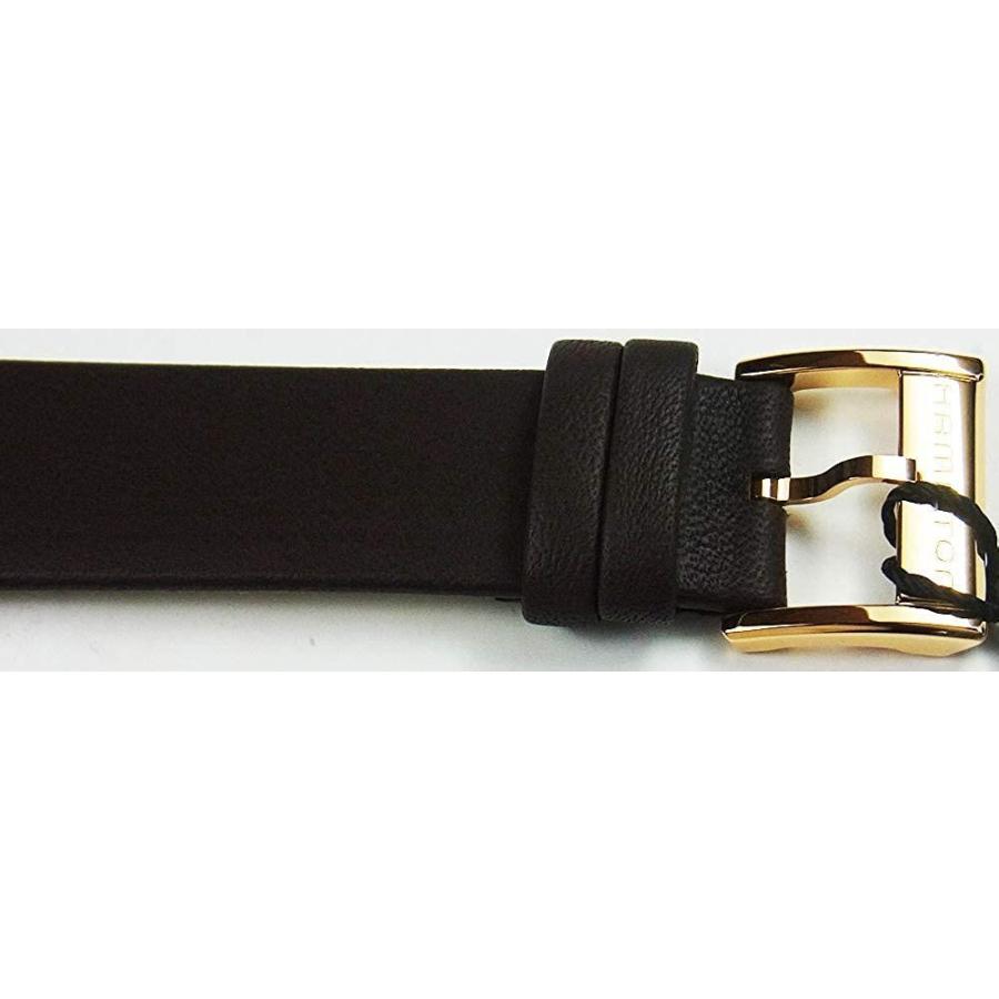史上一番安い Watch Men's Auto Intra-Matic H38465501 Hamilton Brown Gol Leather/Rose 腕時計
