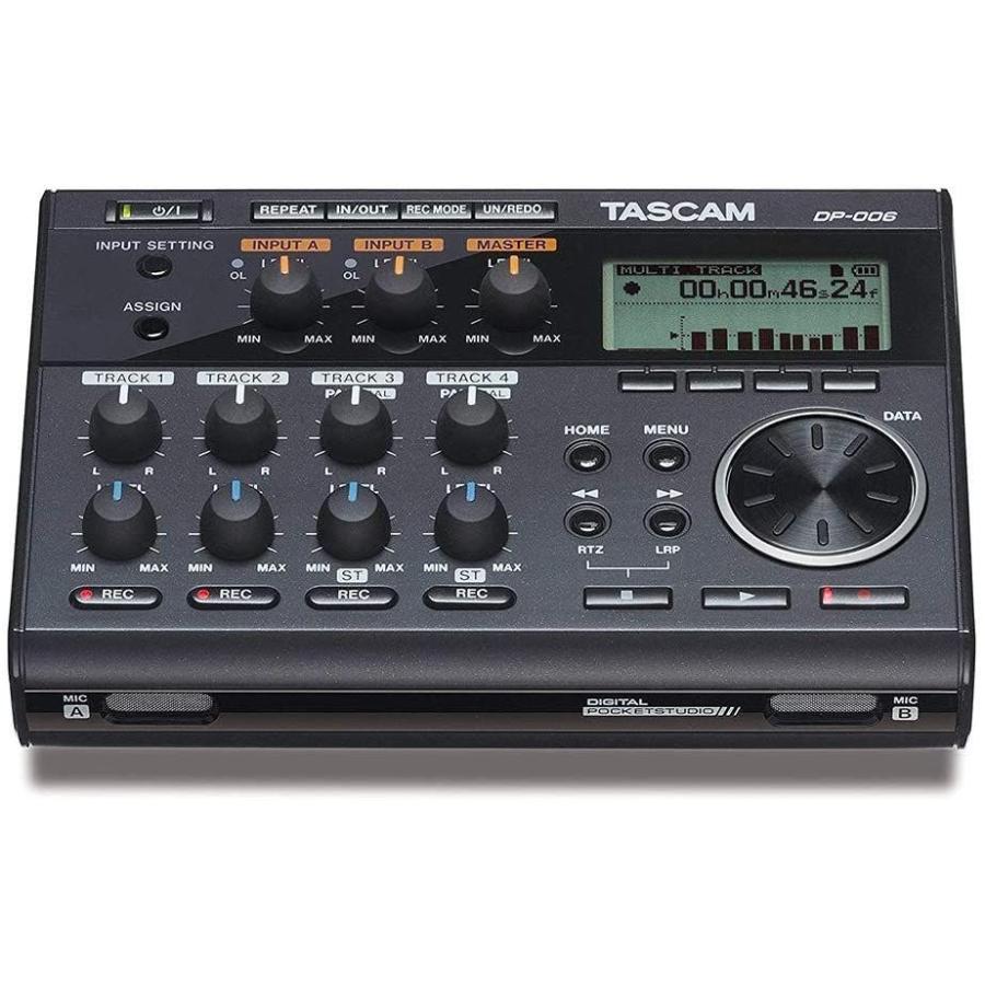 春の新作シューズ満載 Tascam DP-006 6-Track Digital Pocketstudio with PS-P520E AC Pow  sigatrade.com.br