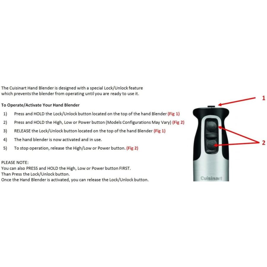 低価格で大人気の SmartStick CSB-76W Cuisinart 200-Watt White Blender, Hand Immersion ジューサー、ミキサー、フードプロセッサー
