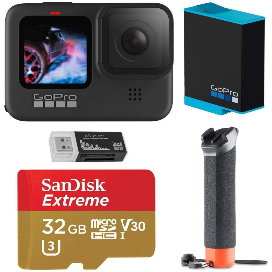 GoPro HERO9 Black, Waterproof Action Camera, 5K/4K Video, Starter Bund｜treasure-hunter｜04