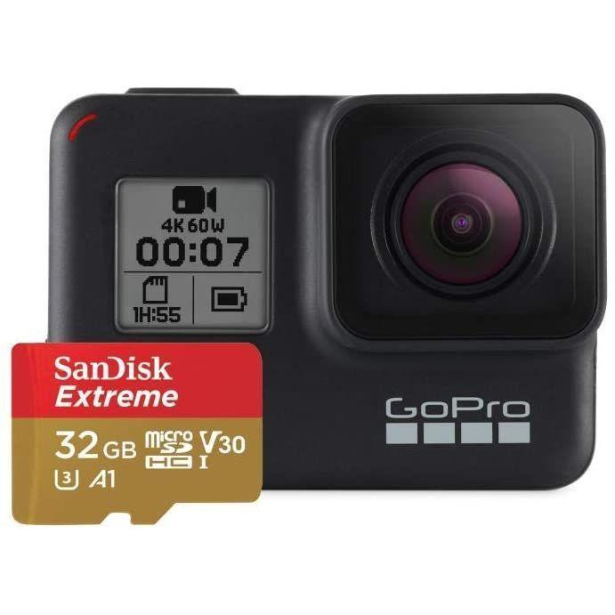 公式の  GoPro Bundle Card MicroSD 32GB Black Hero7 Webカメラ