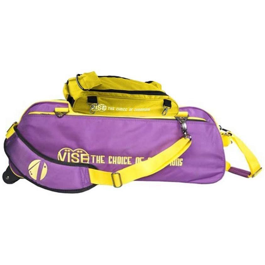 低価格の 3 Top Clear Vise Ball Purple/Ye Bag- Shoe with Bag Bowling Roller Tote  ボール - www.oroagri.eu