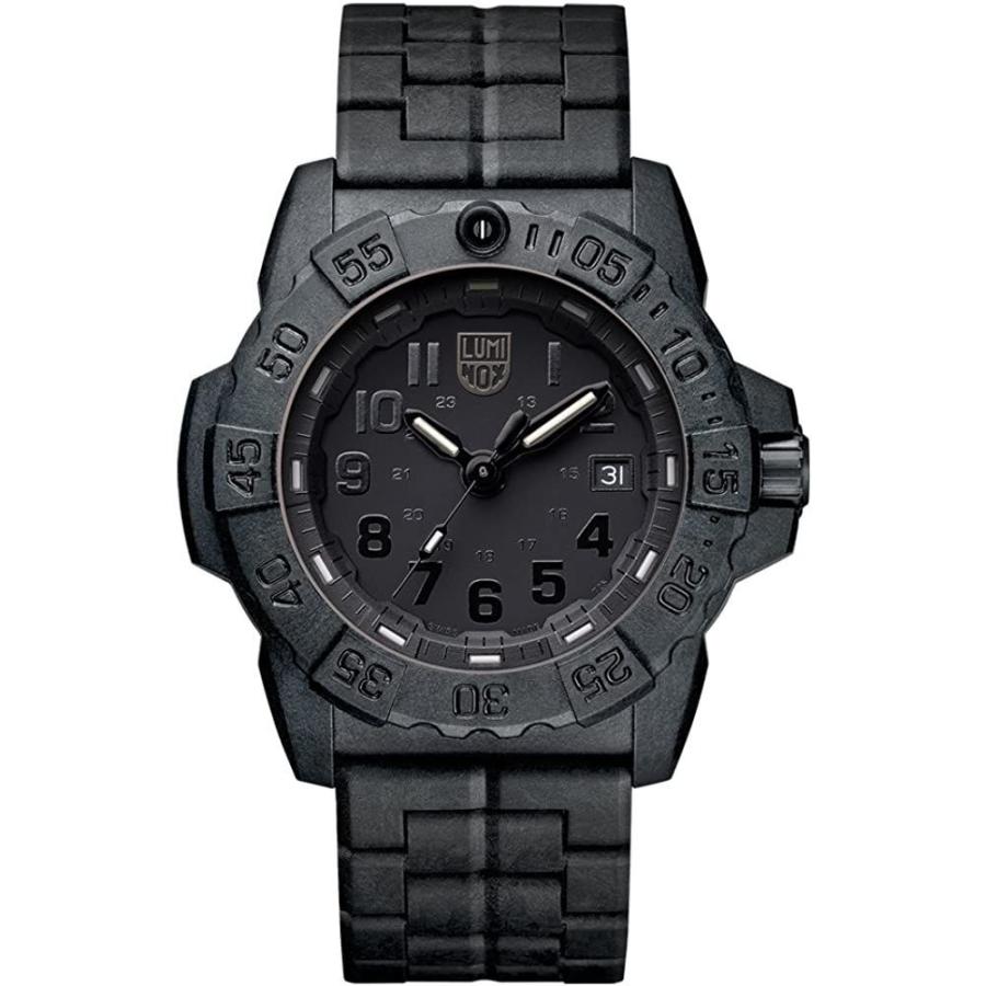 楽天 Mens Seal Navy Luminox Watch 2 Series): 3500 / (XS.3502.BO.L Out Black 腕時計