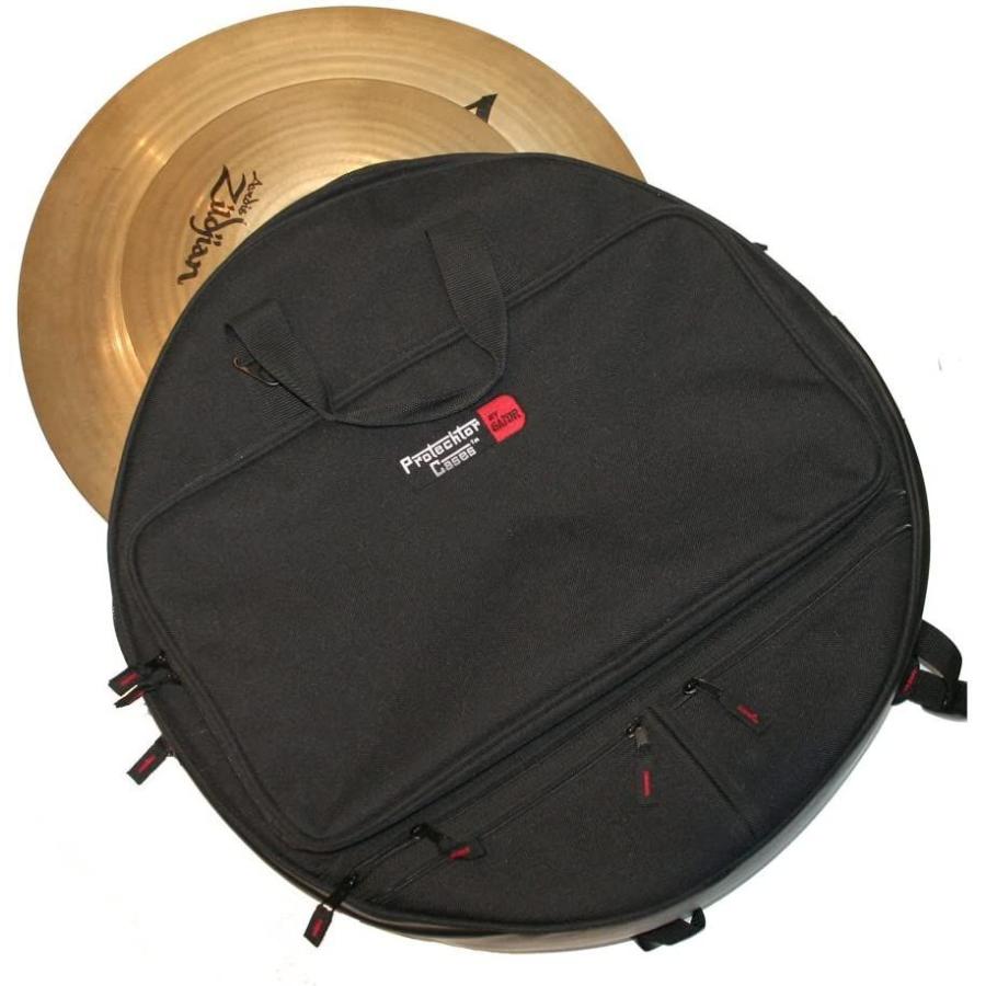 2021激安通販 Gator Cases Protechtor Series Cymbal Backpack; Holds Cymbals Up to 24" その他楽器、機材、関連用品