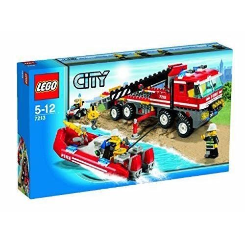 Lego City Fireboat Truck Fire Offroad 7213 Set ブロック はこぽす対応商品 Themtransit Com