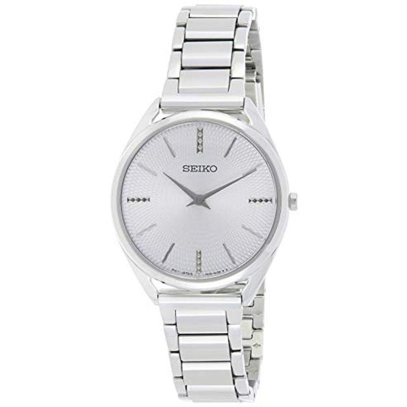★決算特価商品★ Seiko Women's Quartz Watch with Stainless Steel Strap, Silver, 18 (Mod 腕時計